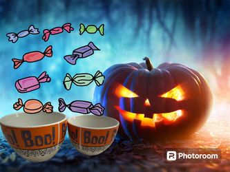 Halloween Boo! Nesting Bowls