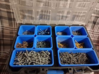 Double-Sided Parts Organizer with Hardware