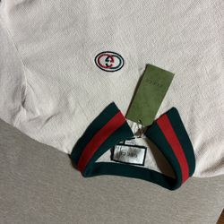 Brand New Gucci Shirt Beige 100% Cotton Size XL.  180$