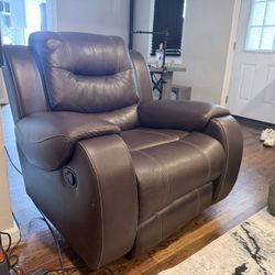 Leather Recliner 