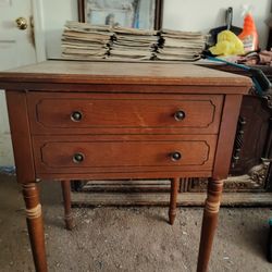 Sears Sewing Machine It Looks Like A Table Fits Inside $85.00
