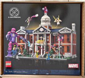 New Lego X-men: The X-Mansion Sealed Retired