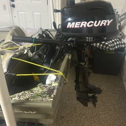 Mercury 4hp Outboard