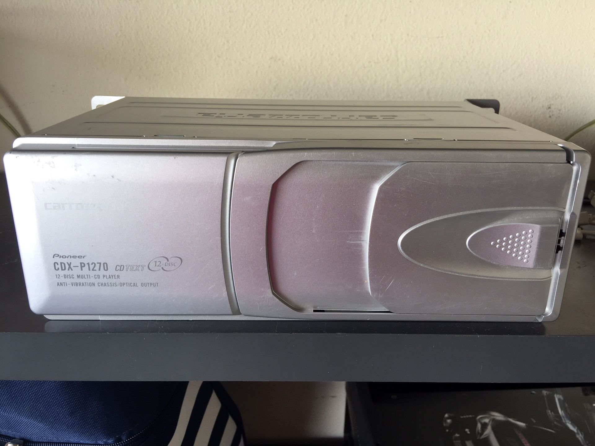 Carrozzeria 12 Disc CD Changer by Pioneer CDX-P1270 JDM