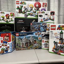 Lego Collection - New in Box - Star Wars, Harry Potter, Super Mario, & Creator Sets