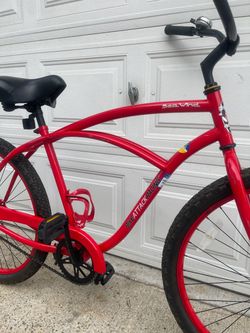 Pacific Sea Wind Cruiser Bike Red