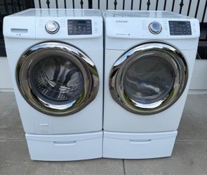 Washer and dryer