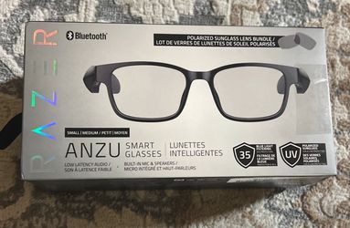 Razer Anzu Smart Glasses Built-in Mic and Speakers (Small/Medium Size)---V23