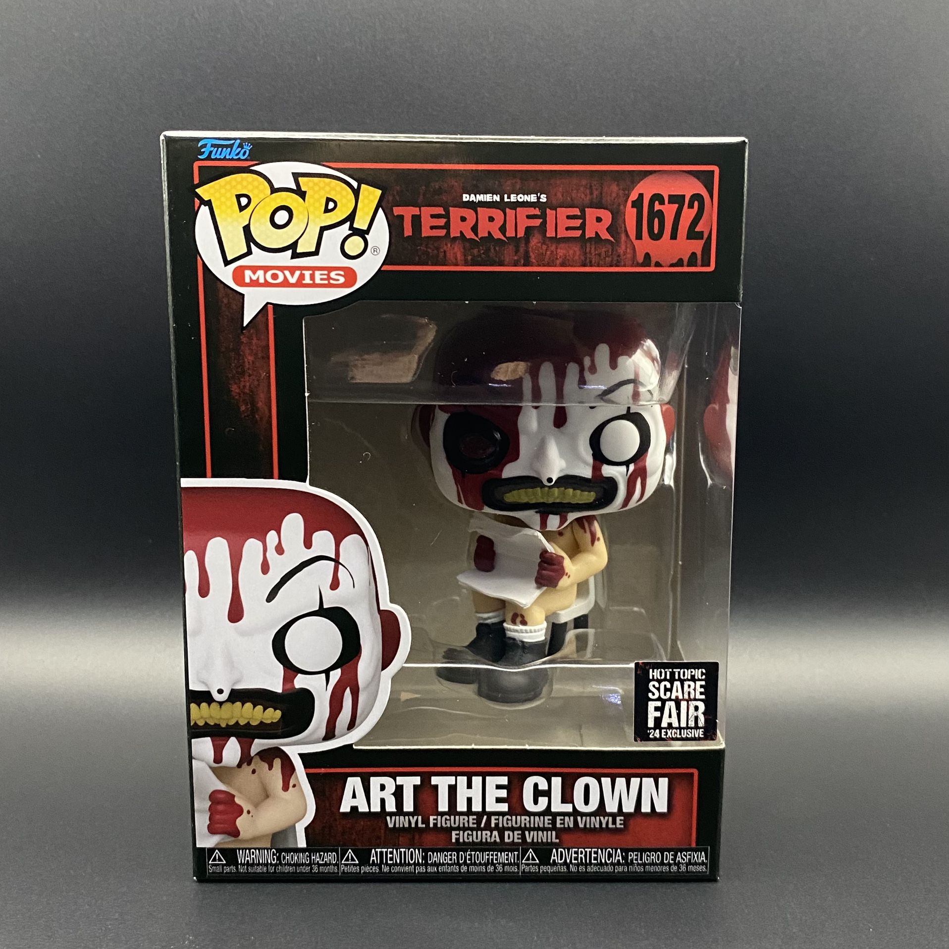 Art The Clown Funko Pop Hot Topic Scare Fair