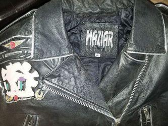 Leather Jacket (bettyboop)×L