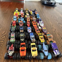 Monster Jam trucks official die cast. Lot of 40 trucks