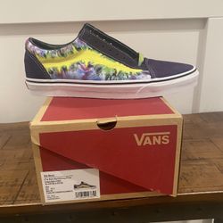 Tie Dye Vans Size 10.5