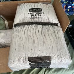 XL Depend  women’s diapers 80 for 40