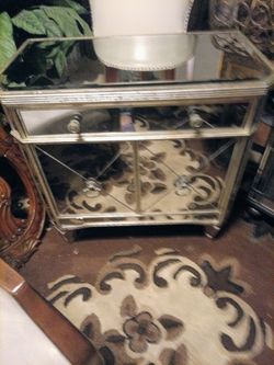 Z Gallery mirror nightstand