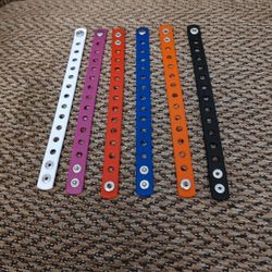 CROC CHARM BRACELETS.  $3 EACH.  2 FOR $5.  NEW.  PICKUP ONLY.