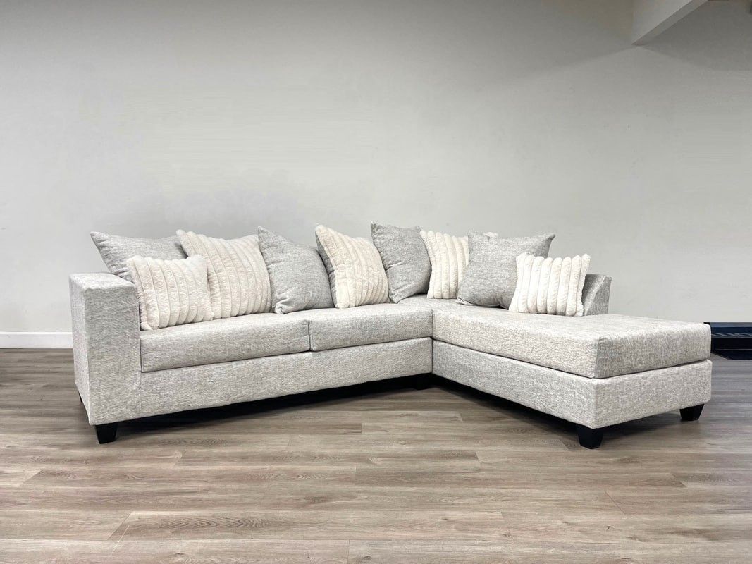 Brand New Grey Sectional Sofa 