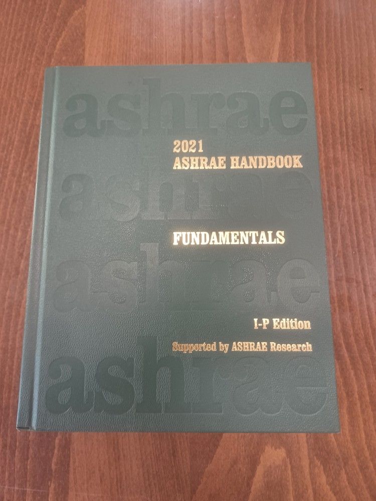 Ashrae Fundamentals Handbook 2021