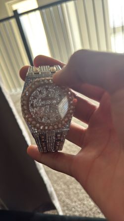Ap  moissanite watch