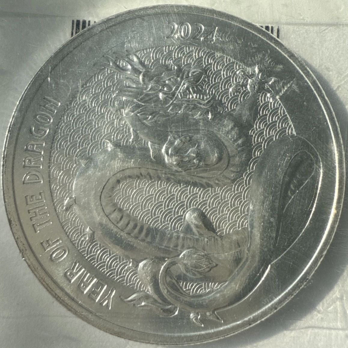 1 oz Silver Round - 2024 APMEX Year of the Dragon (Series 2)