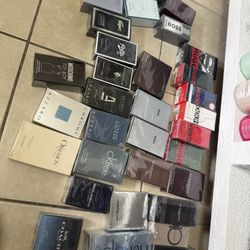 Colognes/perfumes Hugo - Eternity -  Dolce Gabanna - Calvin Klein - Burberry - Coach - Lacoste - polo - MontBlanc - Moschino Toy Boy