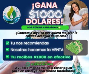 💧✨ ¡GANA $1000 DÓLARES solo por recomendar a un amigo! 💸