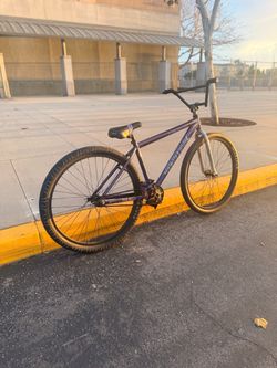 SE Bikes BMX Cruiser Bike Purple