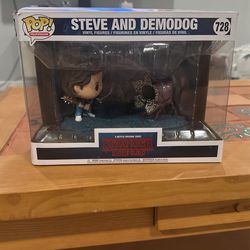 Steve And Demodog Funko Pop