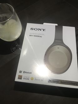 Sony wireless noise canceling stereo headset