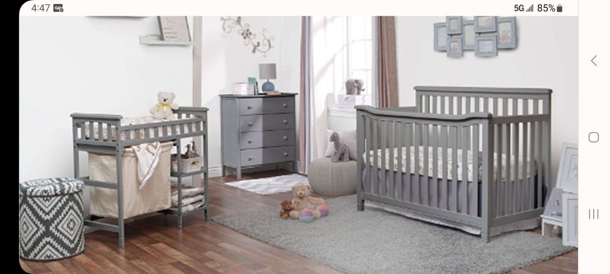 Crib & Changing Table for Sale