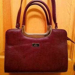 Leather pocket book- purple