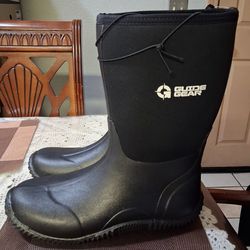 GUIDE GEAAR RUBER RAIN BOOTS SIZES 8/9/10