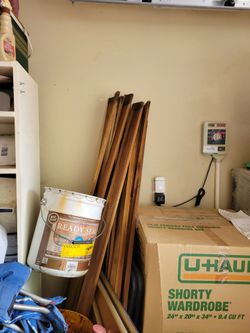 Stained 3 Inch By 6 Feet Fence Boards