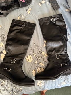 bamboo leather boots
