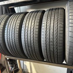 SET OF TIRE 225 55 19 TOYO 85% LIFE