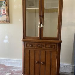 China Cabinet - All Hard Wood