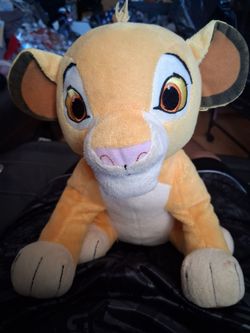 Disney Lion King Simba Plush Stuffed Animal vinty l