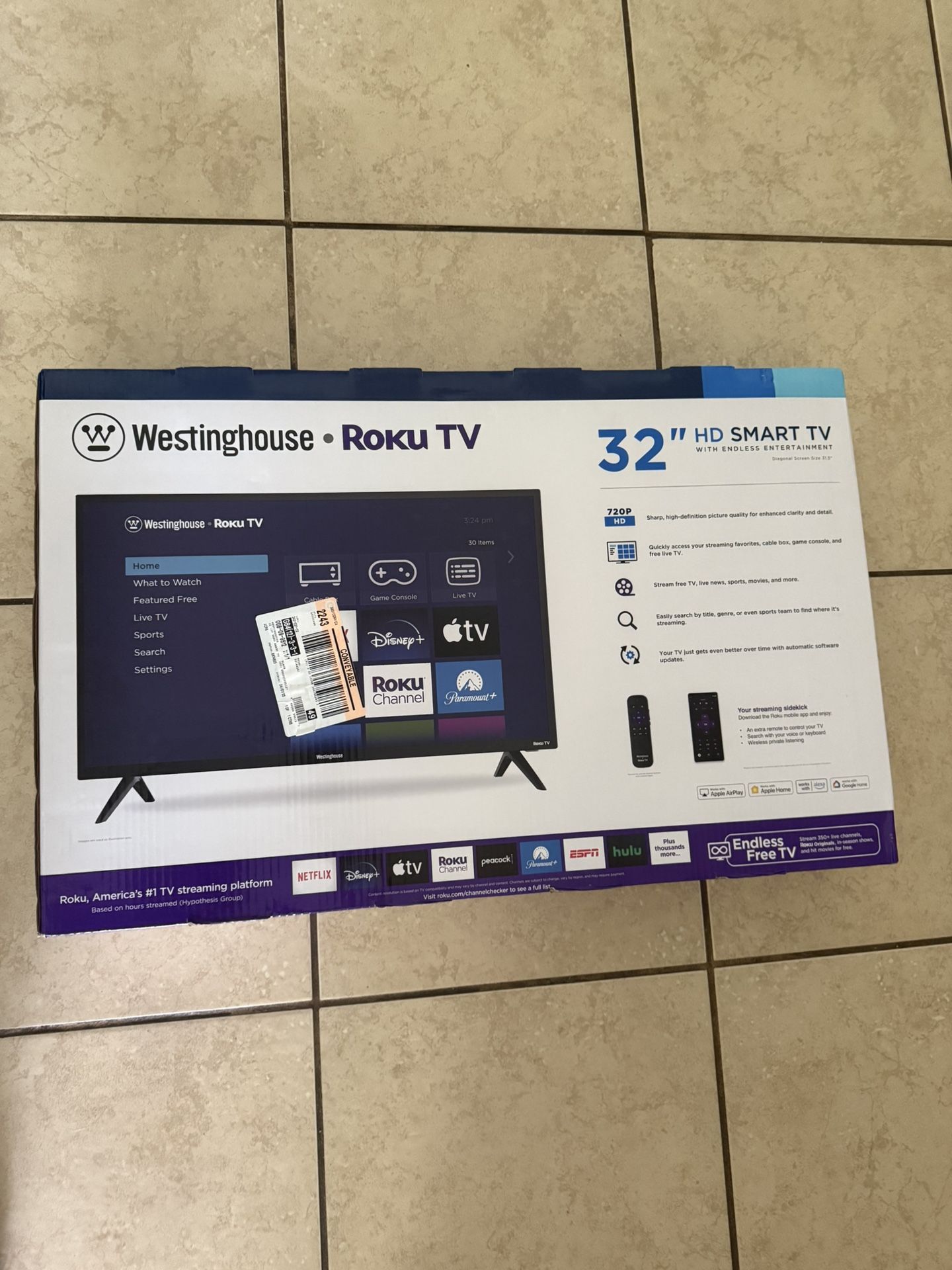 Roku tv 32 inch tv 720p hd
