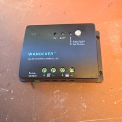 Renogy Wanderer Li Solar Charge Controller 30a  Use In Off Grid Solar Power Systems  Worked Great  Took  Off R/V Went With Bigger One$25