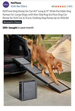 Folding Dog Ramp