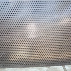 7ft 6inches Long  5ft Wide 1/4 Thick 