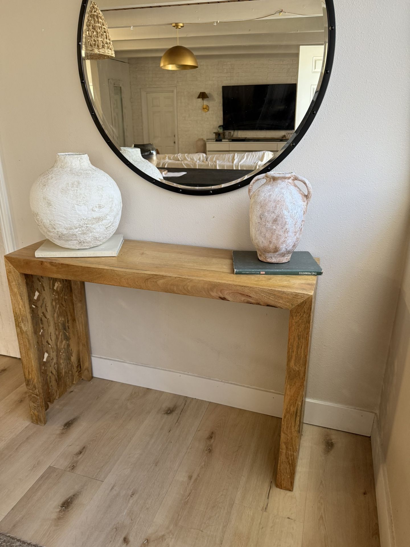 Console Table Boho Style