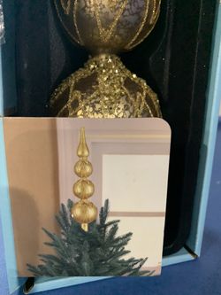 Christmas tree topper glasses