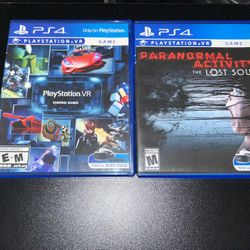 PS4 VR games 