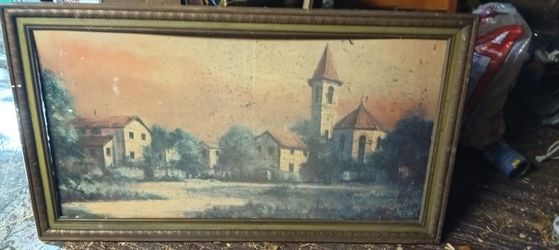 Old Painting, Old Glass Wear, Old Bar Sign
