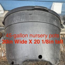 45 gallon nursery pot