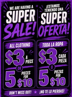 CLOTHES / ROPA