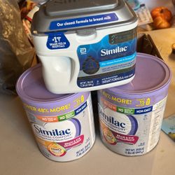 3 Big Unexpired Formula For Baby 