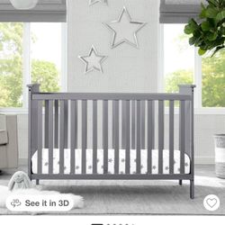 Delta Children Crib + Mattress 