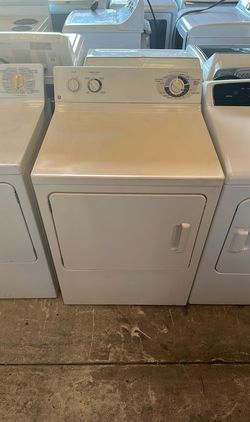 Affordable GE White Electric Dryer