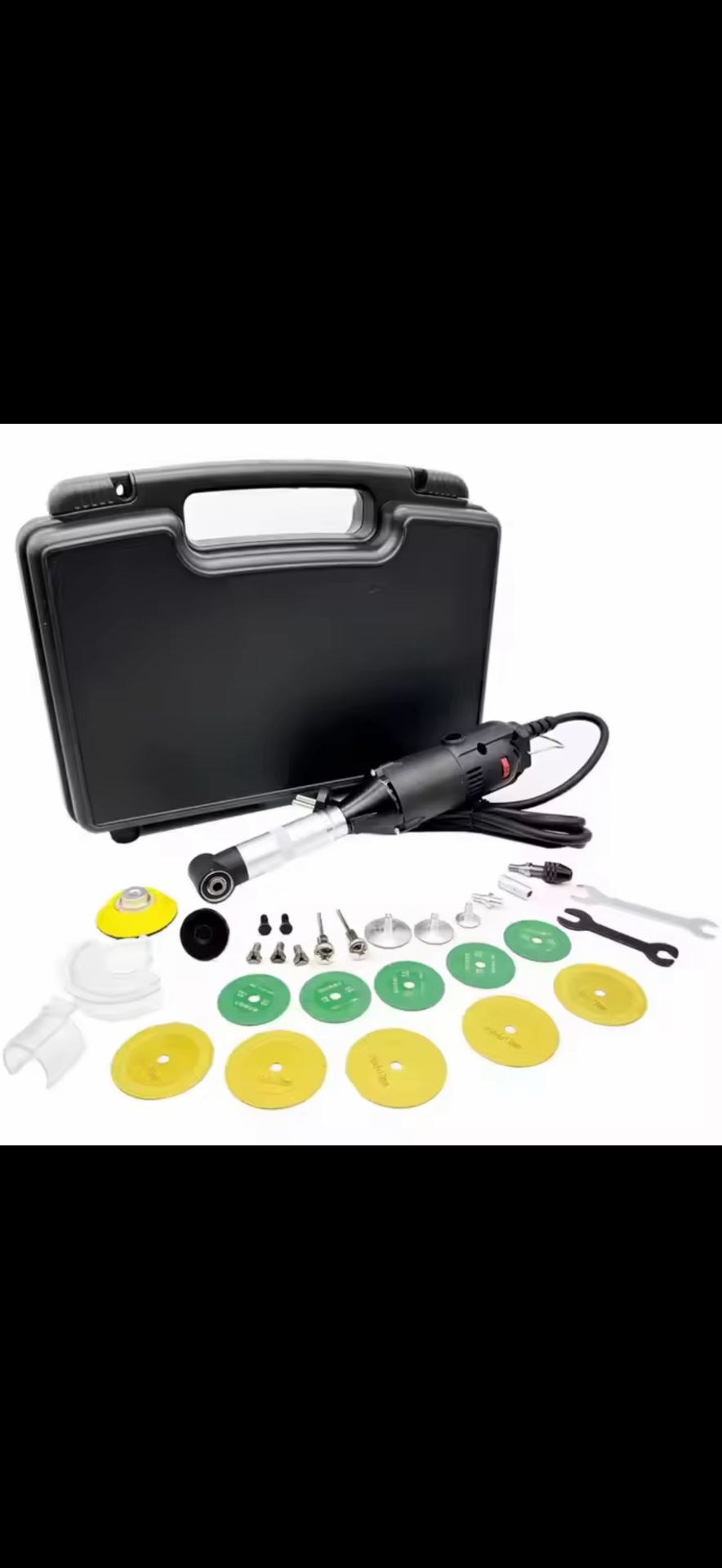 Multi-Purpose Electric Die Grinder Kit - 6 Variable Speed Polisher & Sander,tile cutter Rotary Angle